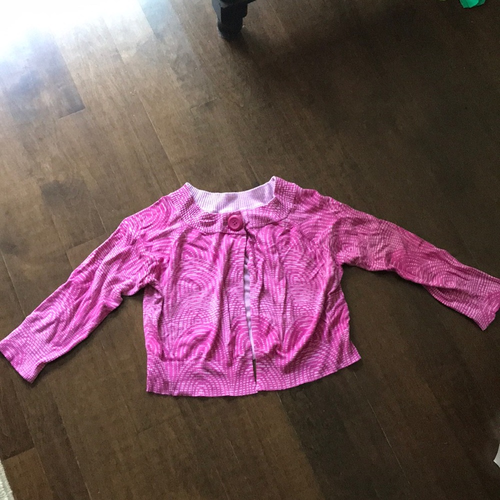 Pink cropped sweater express